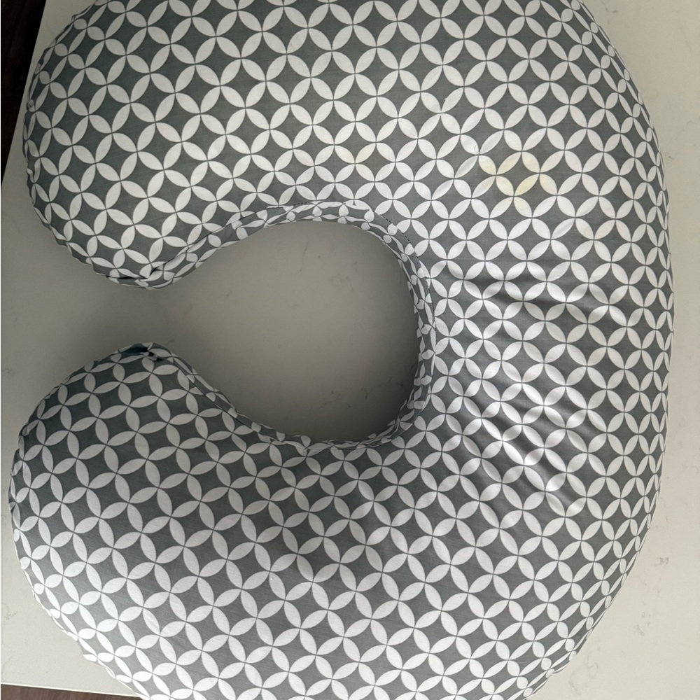 Boppy - Gray Patterned Nursing Pillow